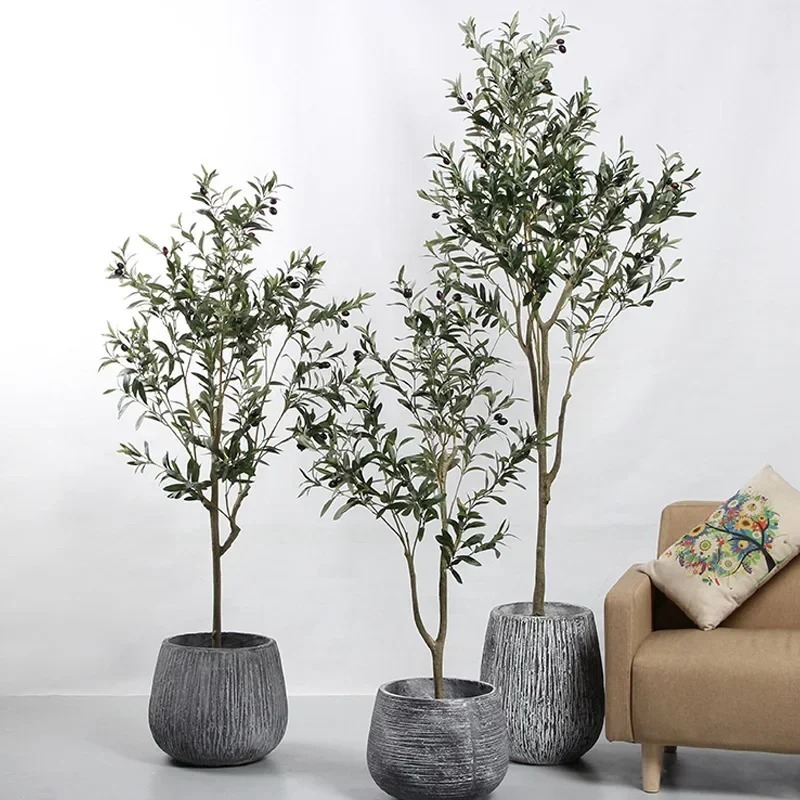 Dracaena Marginata - Artificial Olive Tree Room Decoration Detachable