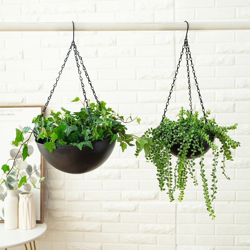 Wrought Iron Hanging Planter E - Spider Plant Hanging avaliação e preço
