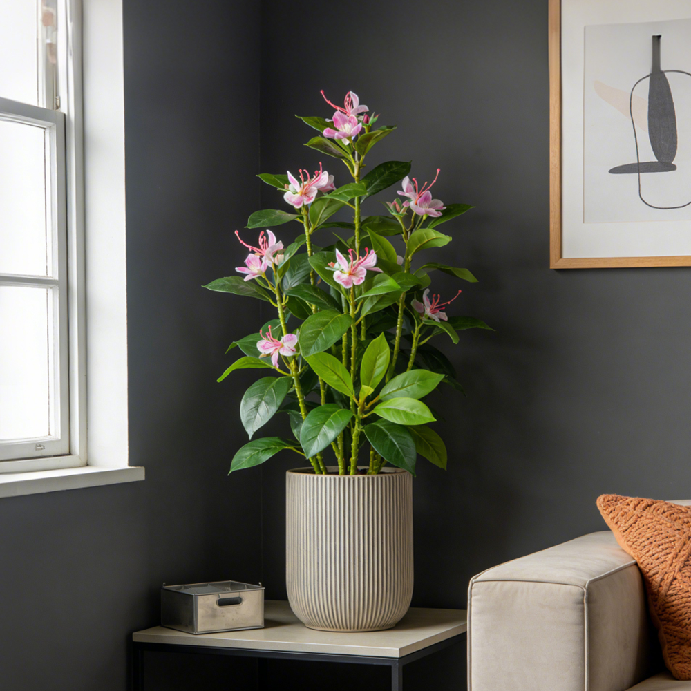21-40cm Artificial Azalea Flow - Ficus Lyrata Tree avaliação e preço