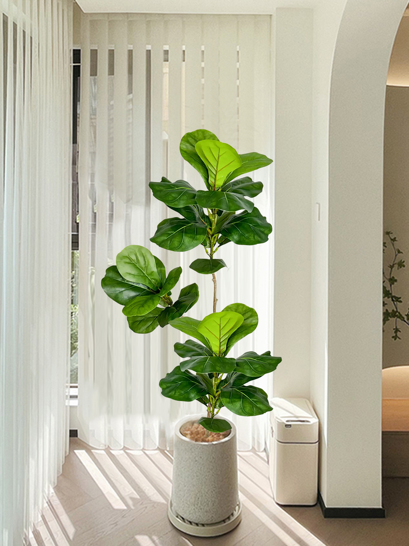 70-135cm Large Artificial Ficu - Dracaena Marginata avaliação e preço