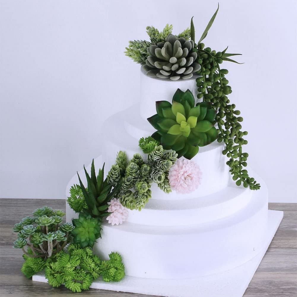 15pcs Artificial Succulent Pla - Echeveria Succulent avaliação e preço