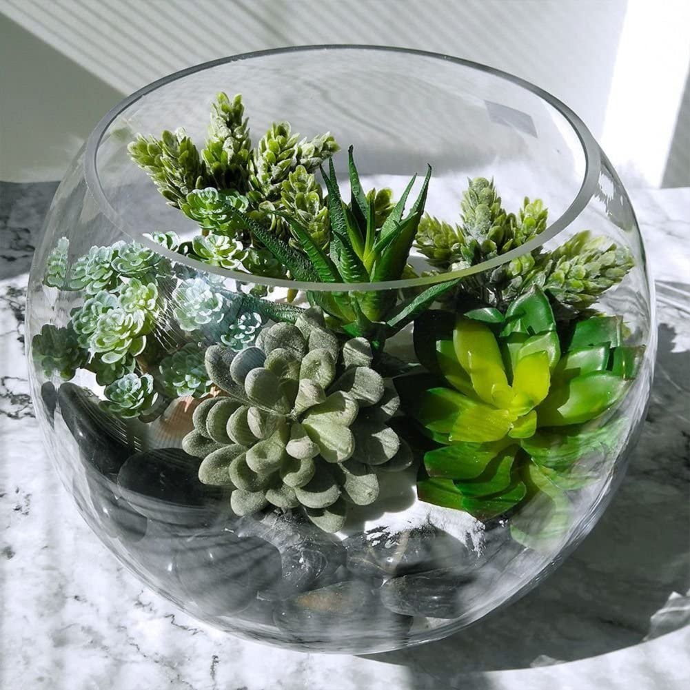 15pcs Artificial Succulent Pla - Echeveria Succulent avaliação e preço