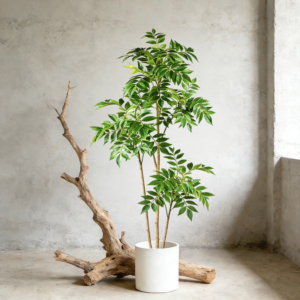 76-140cm Artificial Rubber Tre - Dracaena Marginata avaliação e preço