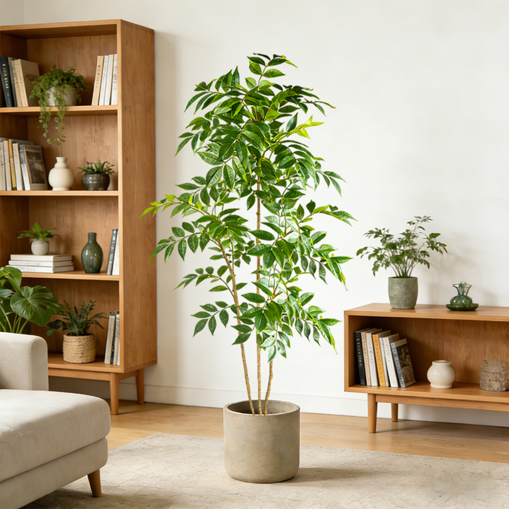 76-140cm Artificial Rubber Tre - Dracaena Marginata avaliação e preço