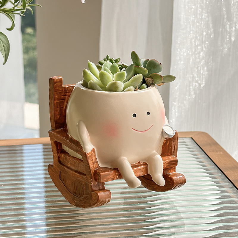 Stylish Cute Cartoon Ghost Res - Echeveria Succulent avaliação e preço