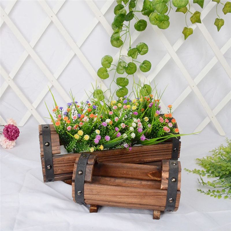 ABRE-Wood Flower Pots Wedding  - Aloe Vera Pot avaliação e preço