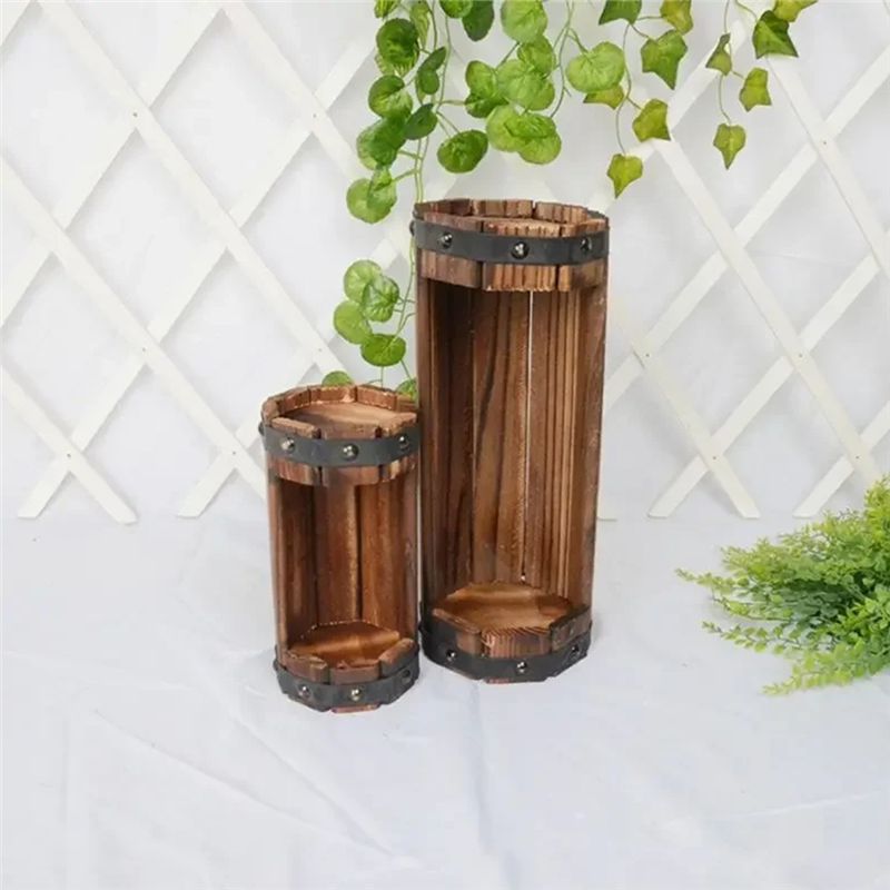 ABRE-Wood Flower Pots Wedding  - Aloe Vera Pot avaliação e preço