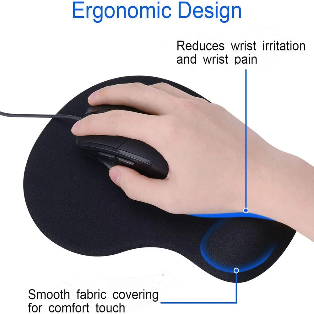 Wrist Guard Mouse Pad Office D - Tradescantia Purple avaliação e preço