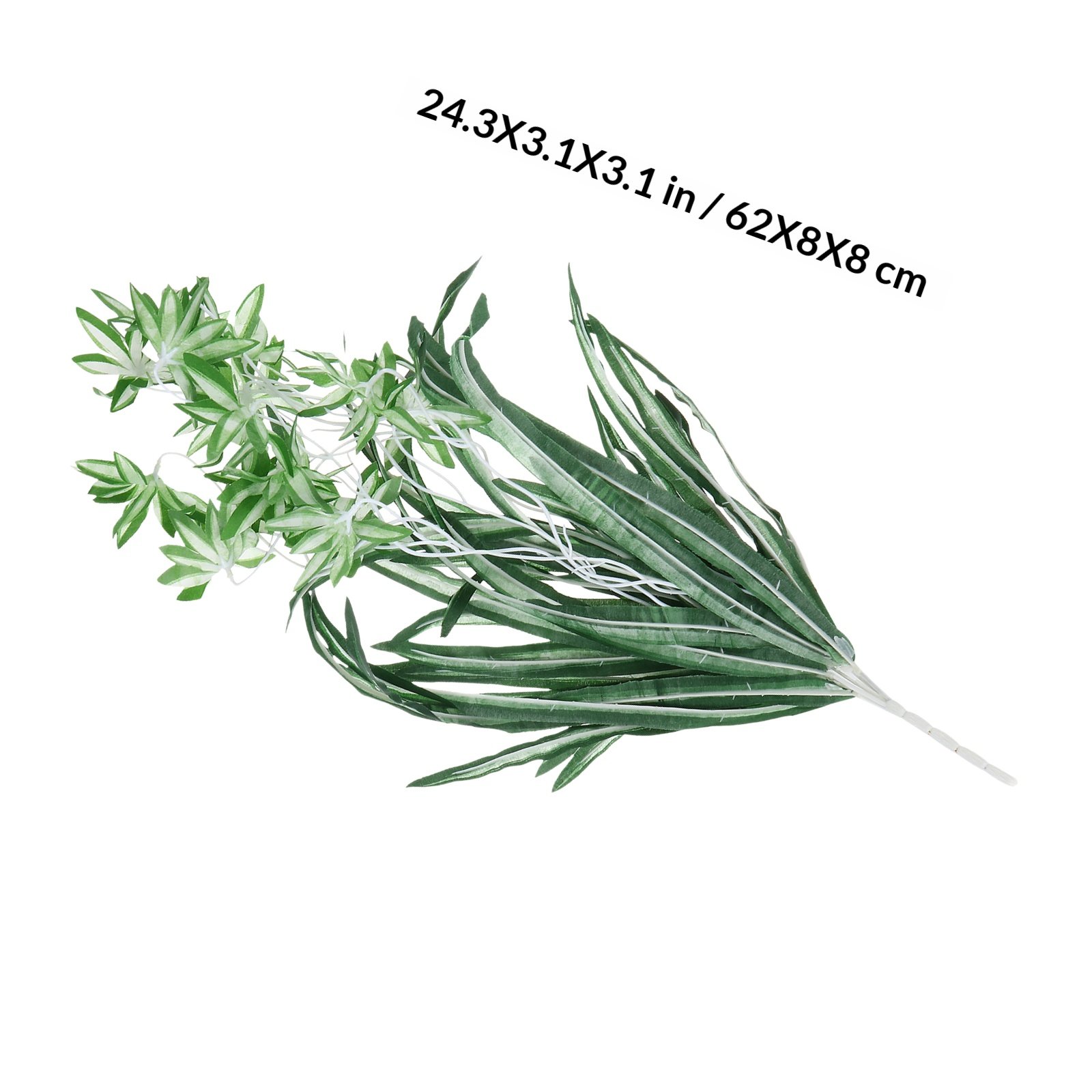 1Pcs Handmade Delicate Fake Ch - Spider Plant Hanging avaliação e preço