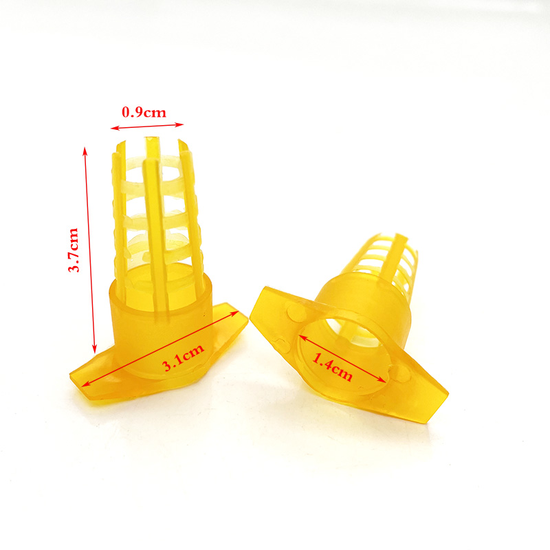 20 pcs Plastic Bee Queen Cage  - Begonia Rex avaliação e preço