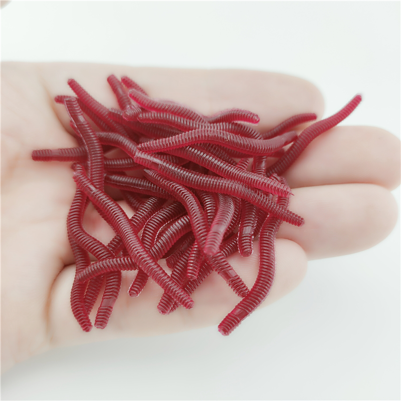 100PCS Soft Lure Bass Bream Bl - Aglaonema Red avaliação e preço