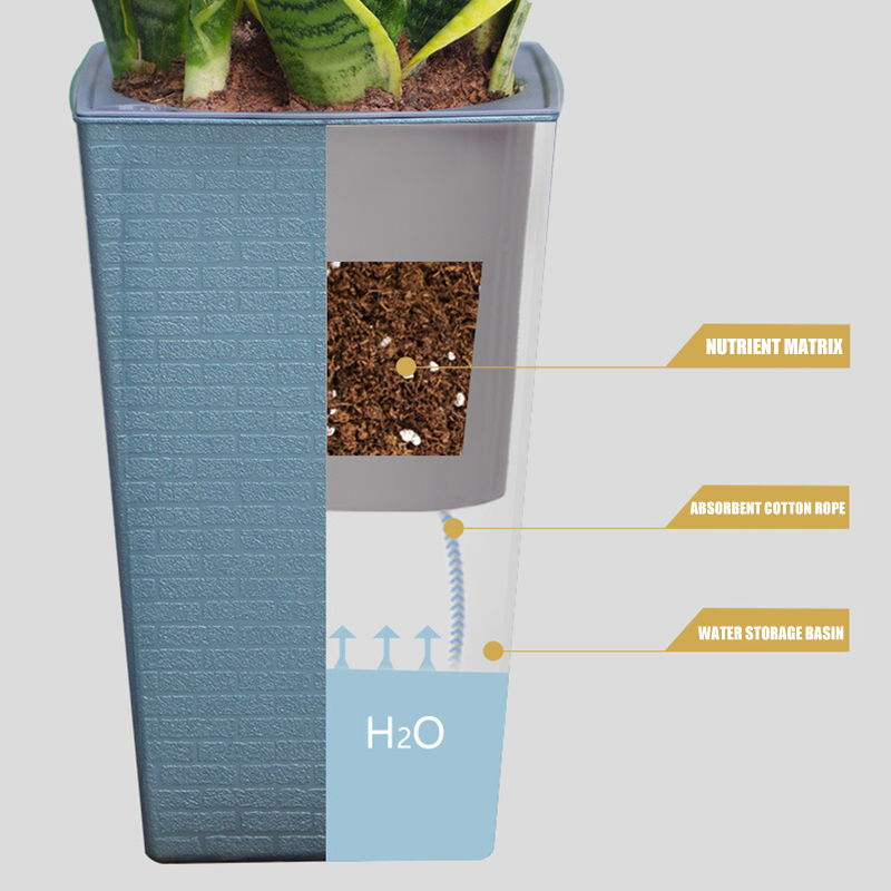 Brick Pattern Flowerpot Imitat - Aloe Vera Pot avaliação e preço