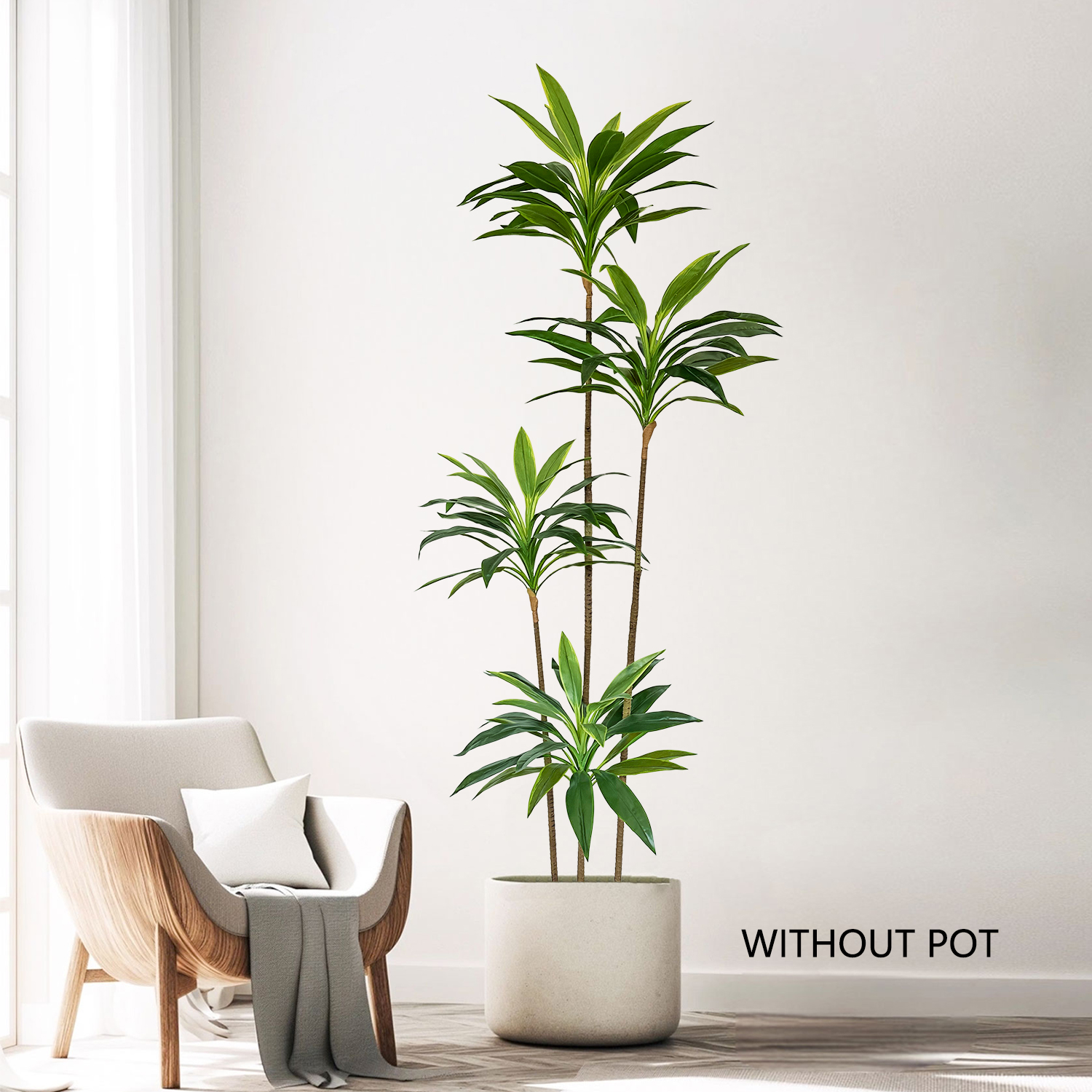 50-225CM Artificial green Drac - Dracaena Marginata avaliação e preço