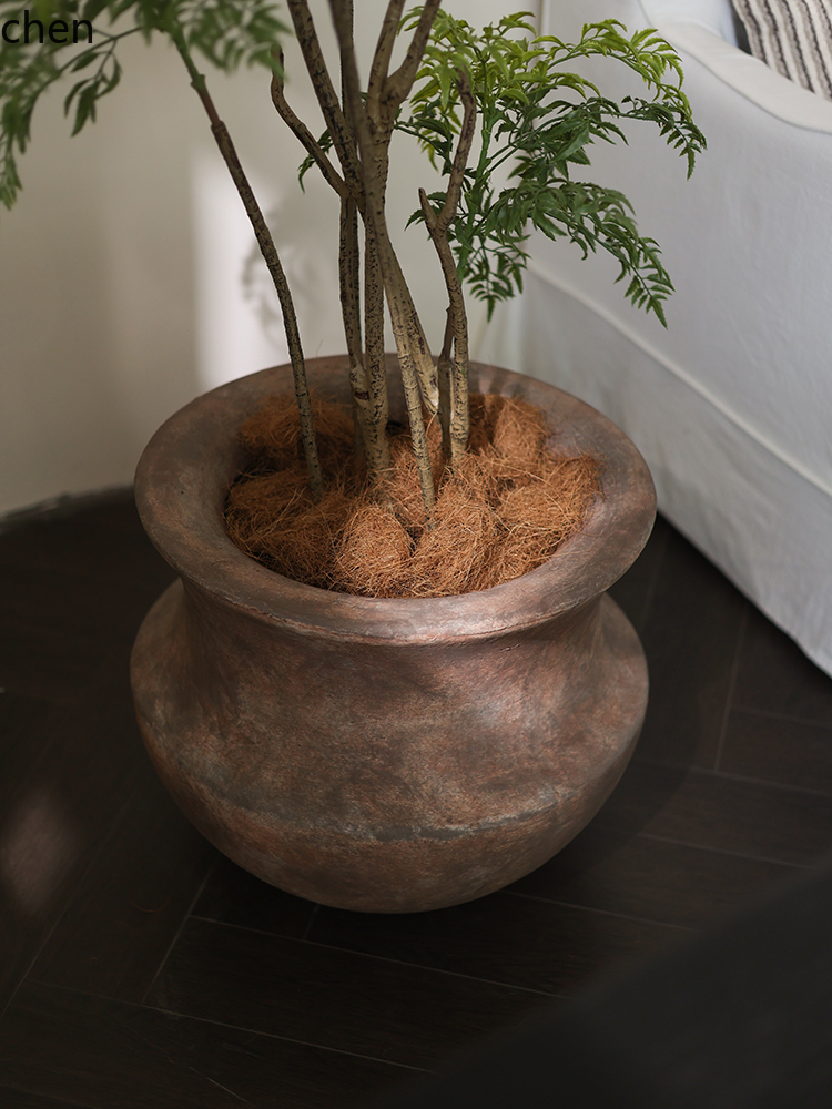 LYY  Floor Vase Green Plant Ar - Ficus Lyrata Tree avaliação e preço