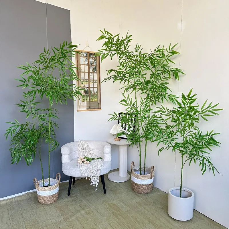 Artificial Bamboo Large Green  - Dracaena Marginata avaliação e preço