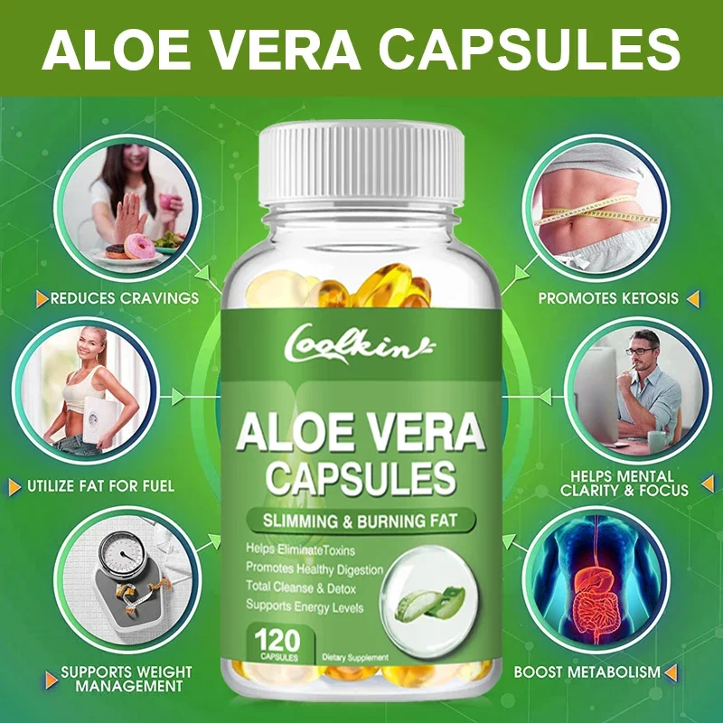Aloe Vera Extract Capsules - R - Aloe Vera Pot avaliação e preço