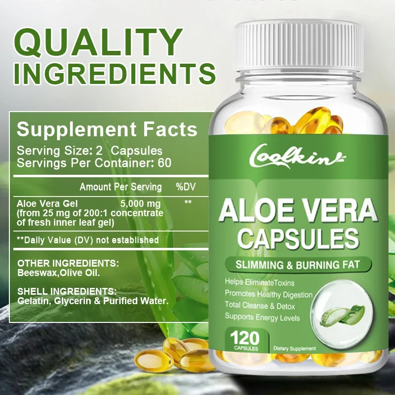 Aloe Vera Extract Capsules - R - Aloe Vera Pot avaliação e preço