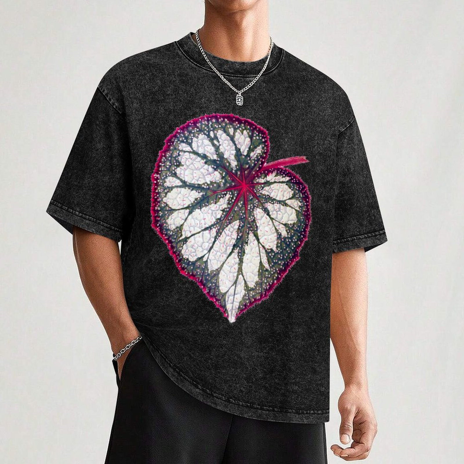 Begonia rex T-Shirt Holiday Si - Begonia Rex avaliação e preço