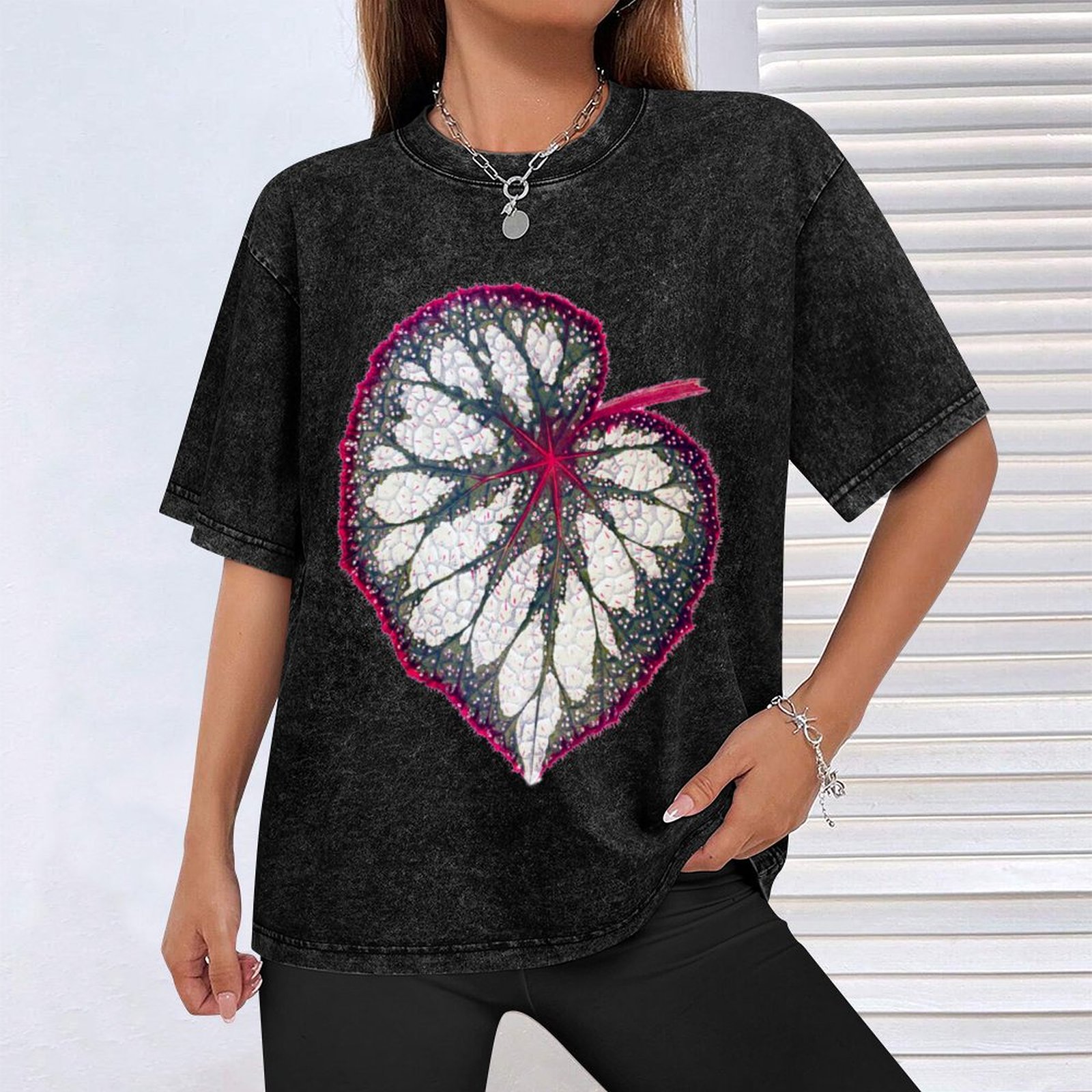 Begonia rex T-Shirt Holiday Si - Begonia Rex avaliação e preço