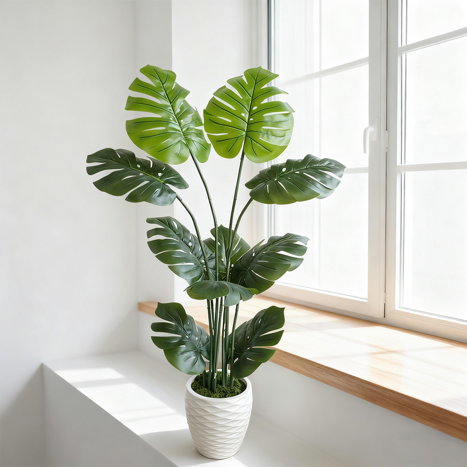 140Cm/4.6Ft Artificial Monster - Dracaena Marginata avaliação e preço