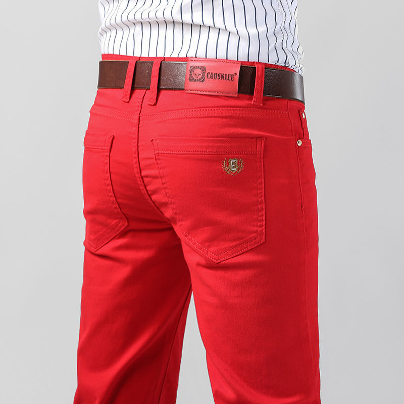 Men's Colorful Denim Stretch S - Aglaonema Red avaliação e preço