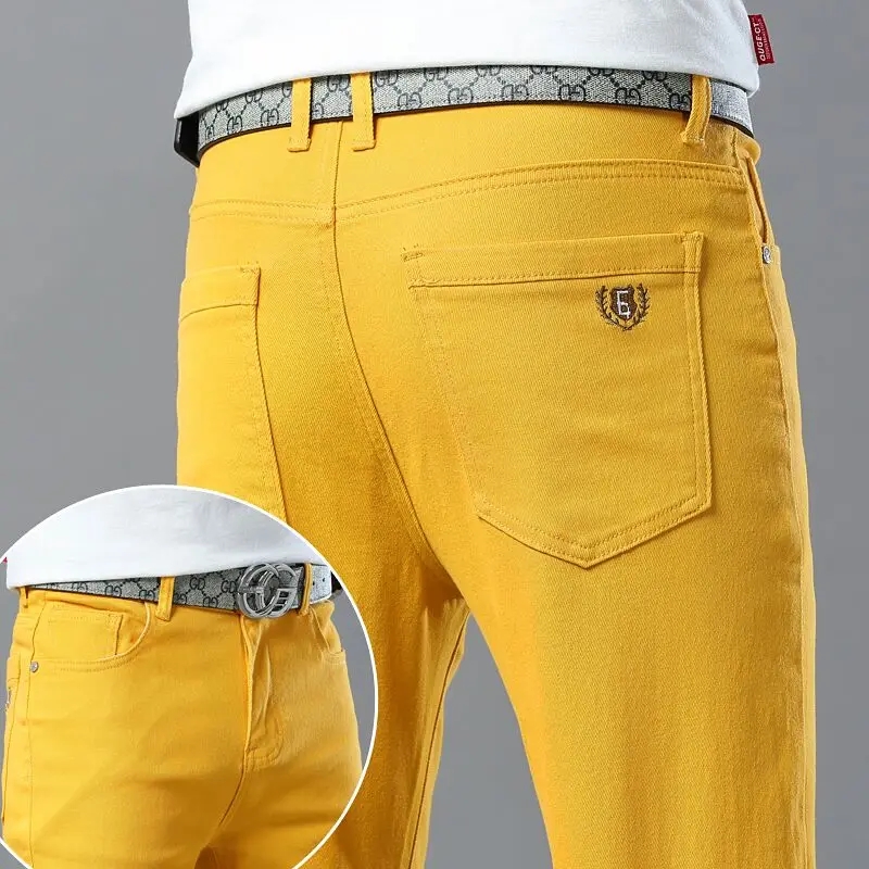 Men's Colorful Denim Stretch S - Aglaonema Red avaliação e preço