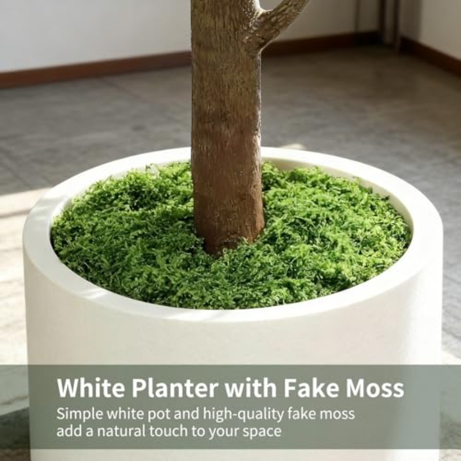 5Feet Artificial Fiddle Leaf F - Ficus Lyrata Tree avaliação e preço