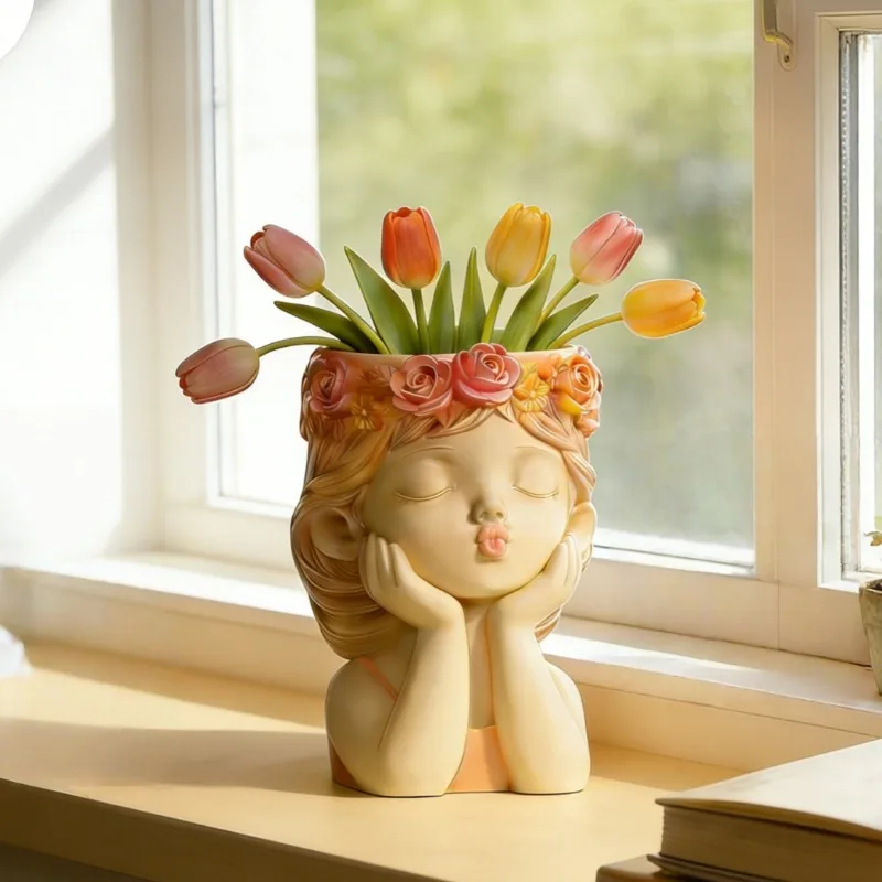 Pouting Girl With Flower Crown - Echeveria Succulent avaliação e preço
