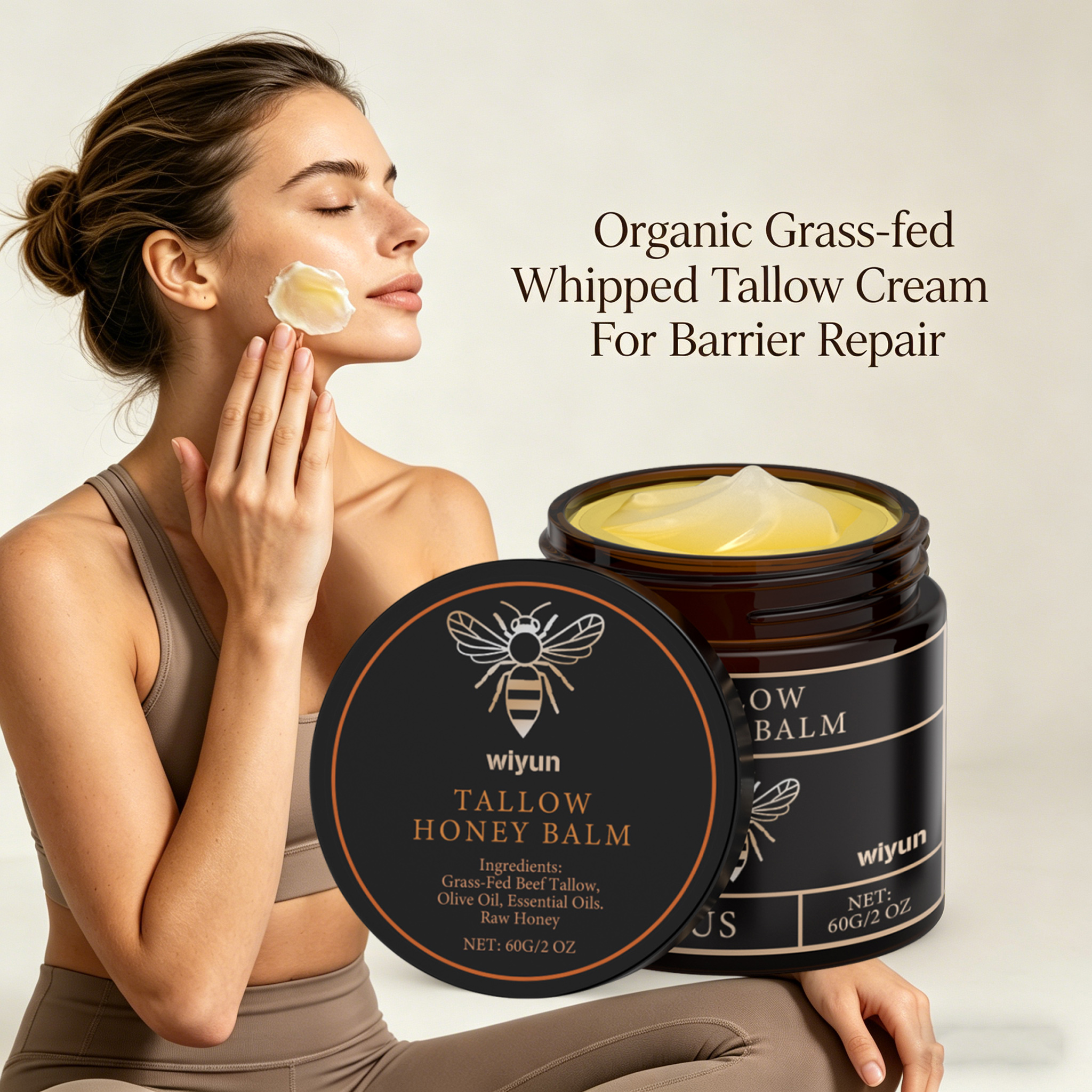 Organic Grass-fed Tallow Cream - Aglaonema Red avaliação e preço