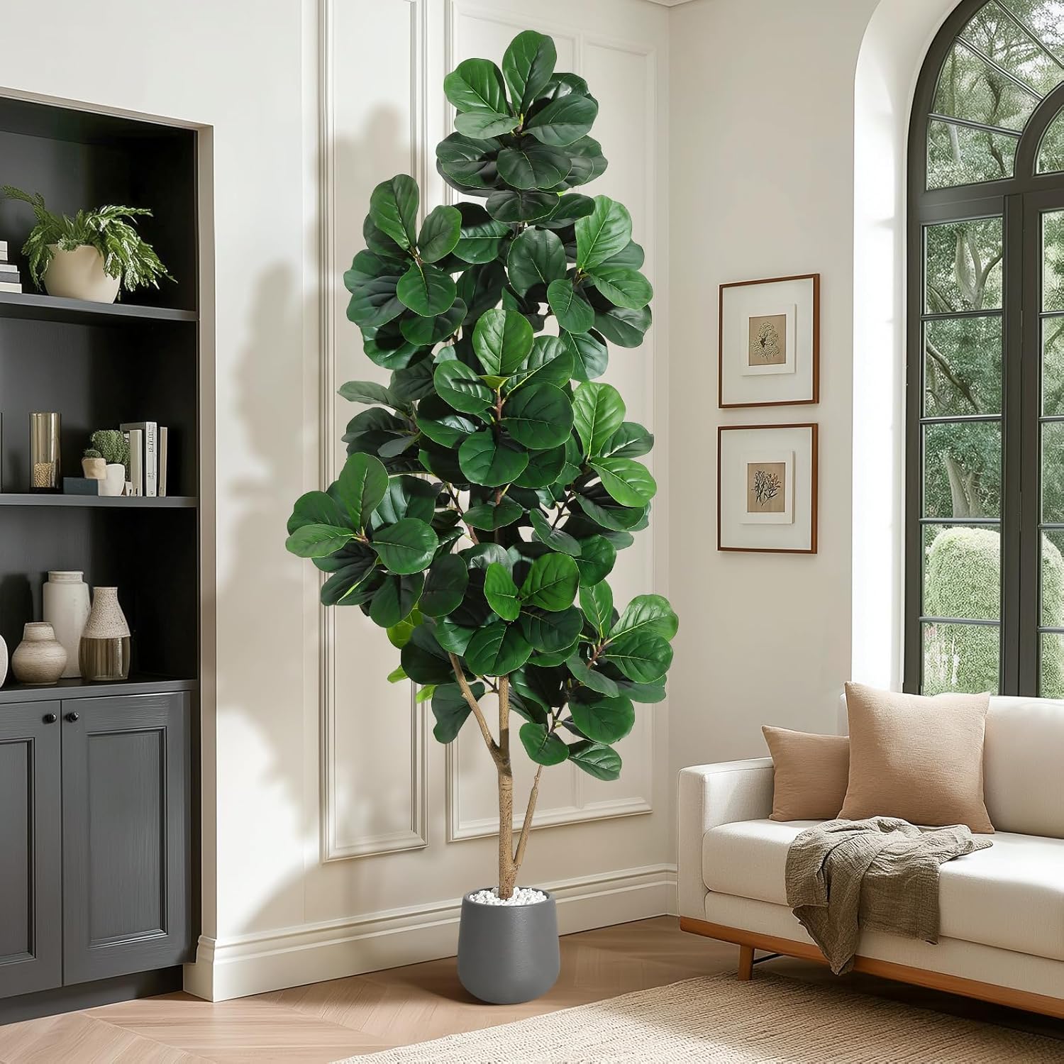 4FT/5FT/6FT/7FT Fiddle Leaf Fi - Ficus Lyrata Tree avaliação e preço