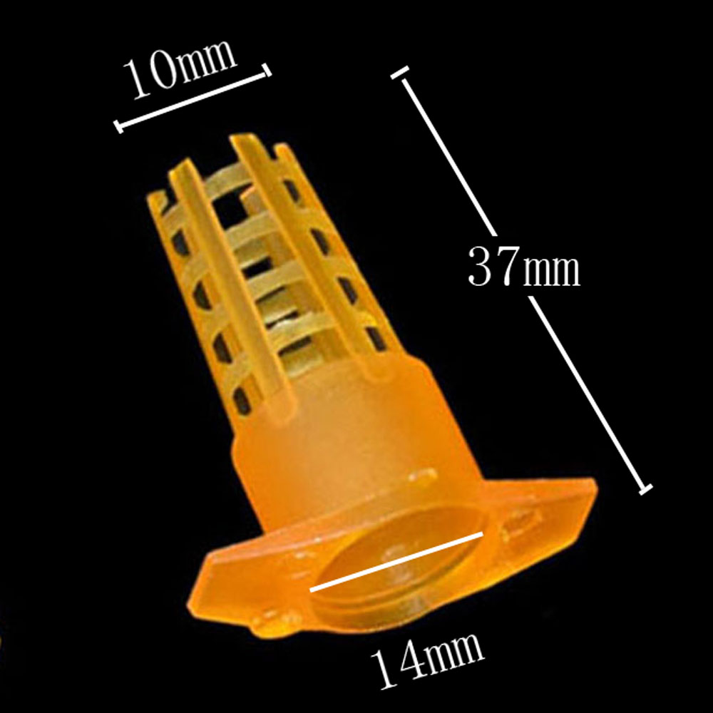 20 pcs Plastic Bee Queen Cage  - Begonia Rex avaliação e preço
